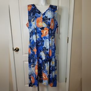 Ruby Rd. Floral High-low Maxi Dress